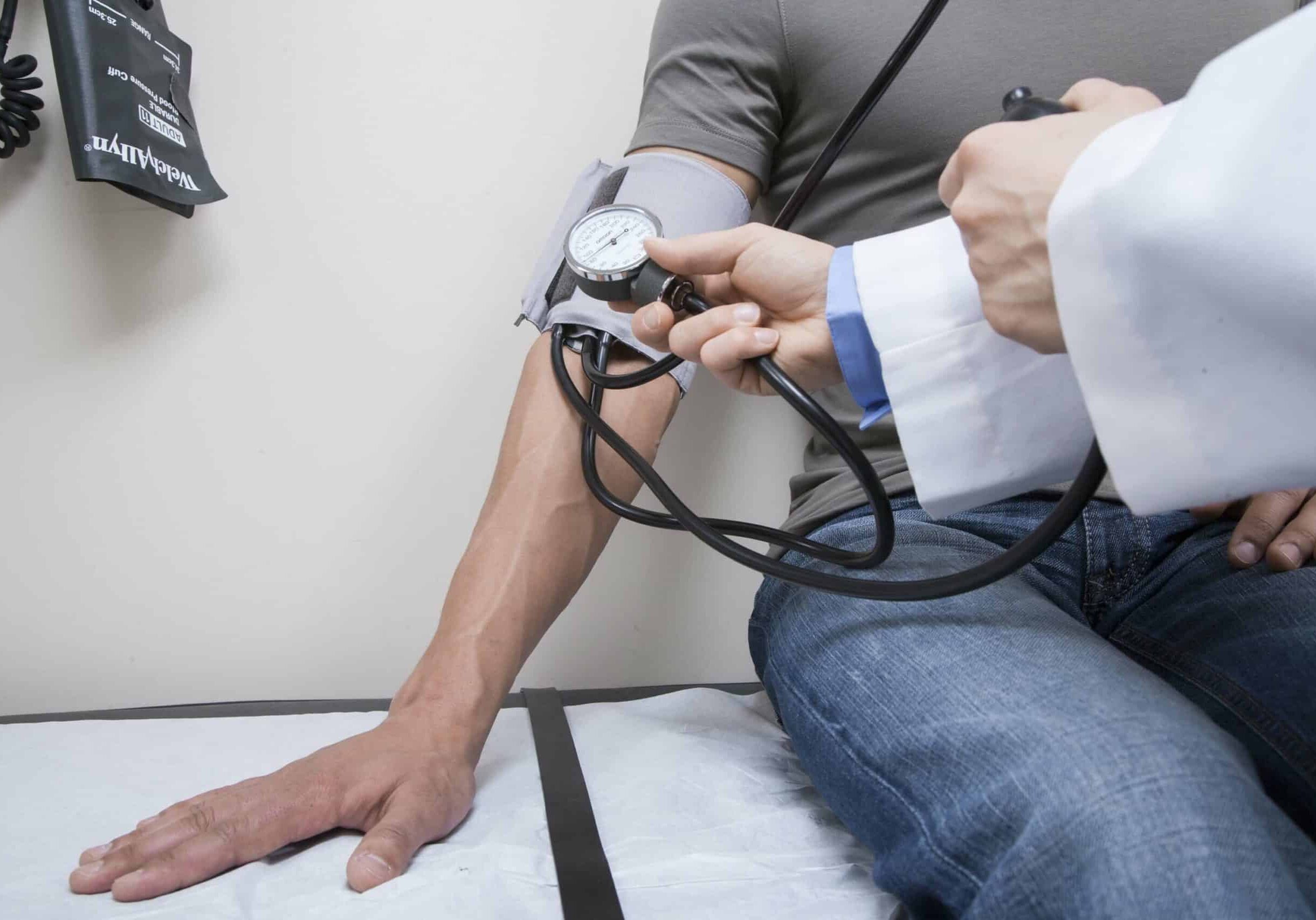 checking-blood-pressure